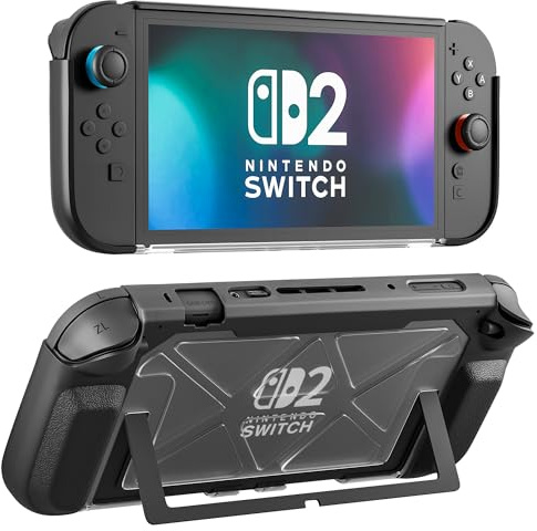 FANPL Dockable Case for Nintendo Switch 2 (2025), Protective Grip Cover for Switch 2 and JoyCon Controller - Styl Mecha