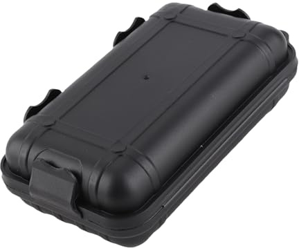 ACOGEDO Piccolo Custodia Rigida, Box Impermeabile per Prestazioni ellenti Contenitore Impermeabile in Plastica per Campeggio, Pesca, Tubi