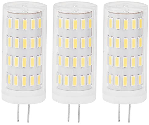 Bulbo LED G4 - Risparmio energetico 5W, luminoso 500lm equivalente a alogeno 40W, protezione degli occhi con fascio a 360 ° Flicker, dimmerabile per l'uso AC DC12V - 24V, (type 2)