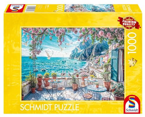 Schmidt 58884 Terrasse am Meer, 1000 Teile Puzzle