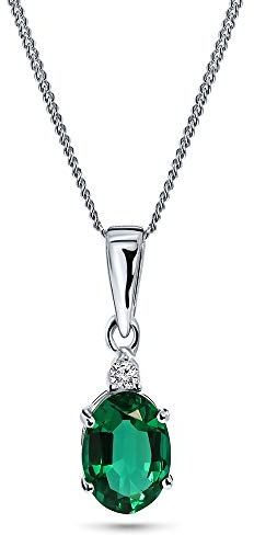 MIORE Schmuck Damen, Gelbgold/Weißgold 9Karat (375), Goldene Kette Damen, Rubin/Saphir/Smaragd Edelstein Kette mit natürlichem Diamant, Panzerkette 45 cm, Goldschmuck in hochwertiger Schmuckbox
