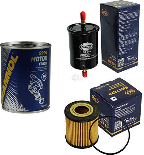 Original SCT Inspektionspaket Filter Set + Motor Flush Motorspülung 11585385