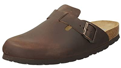 Rohde Herren, Männer, Hausschuhe,verbandschuhe,Therapie-Sandalen,Klett-Hausschuhe,Mocca,43 EU / 9 UK