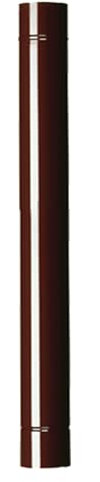 TUBO SMALTATO PER STUFE (CM 100 Ø 13 MARRONE)