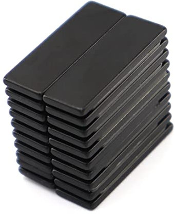 Potenti magneti terrestri rari a barre per impieghi gravosi, piccoli magneti rettangolari al neodimio, per lavagne utensili industriali, progetti fai-da-te, ufficio 30x10x2mm 20 Pack