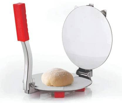 Diwali Dhanteras Puri Maker Tortilla Makers 9 inch Stainless Steel Puri Press Maker Machine Roti and Khakra Maker Manual Dough Press (Chapati Press/Roti Maker/Papad Maker 9 inch