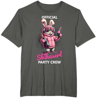 Skifahren Official Skihaserl Party Crew | Apres-Ski T-Shirt
