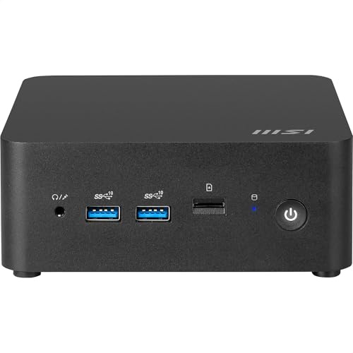 MSI Cubi NUC 1MG-019DE Mini-PC Intel Core 7 150U, Intel UHD Grafik, 16GB DDR5 RAM, 512GB M.2 SSD, WIFI6E, BT 5.3,
