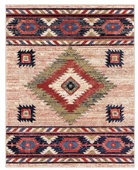 RUGMRZ Kurzflor TeppichTeppich Babyzimmer Schallschutz Teppich 200x300CM Flur läufer rotBequeme, strapazierfähige Bodenmatte im Vintage-Blumendesign