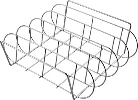 Milisten Grille De Barbecue Dextérieur Robuste Et Facile À Nettoyer Pour Barbecue Et Côtes Levées