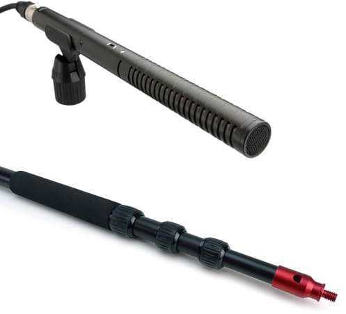 Rode NTG-2 Mikrofon mit keepdrum Boompole