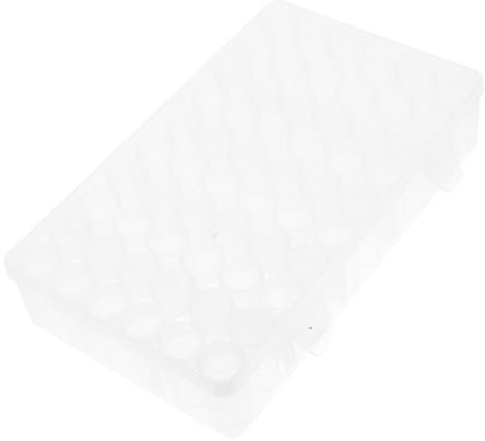 Milisten Slots Aufbewahrungsbox Aus Kunststoff Mit Nummerierten Etiketten Transparente Fächer Für Samen Schmuck Und Bastelmaterialien Organizer