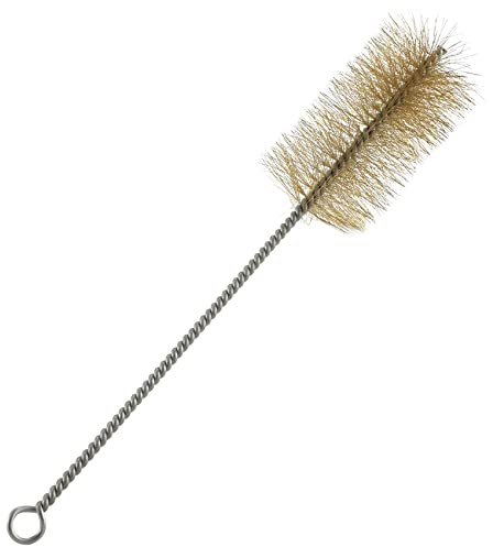 Tacdas Cepillo de Alambre de Cobre Tubo Cepillo de Limpieza de Chimenea DiáMetro 60 Mm