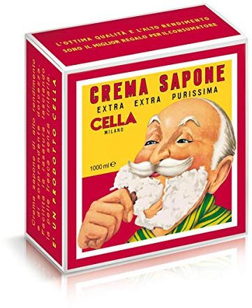 Cella Crema Sapone da Barba Panetto da 1KG – Nuova Formula