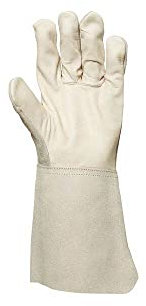 LOT DE 12 PAIRES DE GANTS SOUDEUR PAUME FLEUR DOS CROÛTE MACHETTE DE 15CM 2524 DE EUROTECHNIQUE