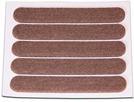 brinox b76150 m – Felt Gliders Synthetic (13 x 91 mm) Brown