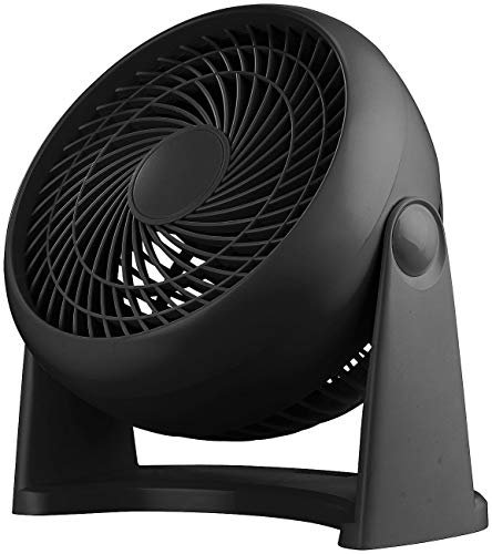 Sichler Haushaltsgeräte Ventilator Wand: Neigbarer Boden- & Wandventilator mit 23 cm Rotor-Durchmesser, 50 Watt (Standventilator leise, Ventilator Windmaschine, Deckenventilator)