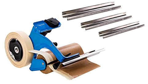 ASKON Abdeckroller - Set mit 3 verschiedenen Größen Abreißklingen - Handabdeckroller - Handmasker - Abdecken - Handlicher Abdeckroller für Abdeckpapier und Klebeband - Abroller für Abdeckpapier