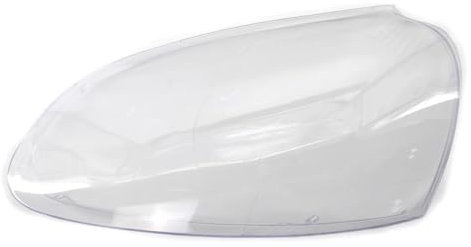 KEAAN Auto Frontscheinwerfer Streuscheibe Abdeckung für VW Golf 5 MK5 2005-2009, Auto Scheinwerfer Linsenabdeckung Auto Scheinwerferglas Transparent Lampenschirm,A/Left