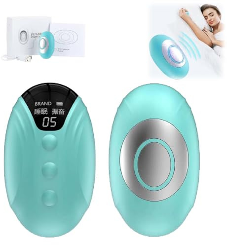 Neurocontrol Dispositivo Para Ansiedad,Dispositivo Per Il Sonno Portatile,Dispositivo Di Aiuto Per Il Sonno Tenuto In Mano,Dispositivo Di Aiuto Naturale Per Migliorare L'Ansia Del Sonno (blu)