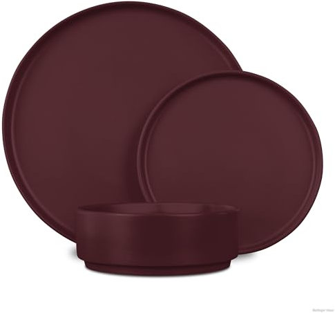 Berlinger Haus Leonardo Collection - Servizio da tavola, 18 pezzi, di alta qualità, elegante e facile da pulire