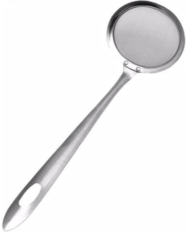 Espumadera Colador Colador De Acero Inoxidable, Filtro De Cuchara, Filtro De Aceite, Rejilla, Filtro De Cuchara, Espumadera Para Sopa, Cuchara, Percolador De Malla, Utensilios De Cocina Colador De Coc