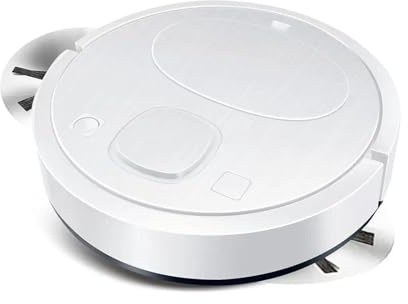 LCQSYE portable cleaning mac Smart Sweeping Floor Robot Quiet Remote Control Vacuum Cleaner Carpet Wireless Mopping Machine For Home Use Wireless Vacuum Cleaner(White)