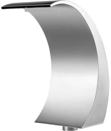 Fontana Solare Fontana A Cascata Per Piscina In Acciaio Inox, Fontane Per Piscina In Argento, Fontane Da Giardino, Cascate Per Esterni, Per Piscine A Terra fontana