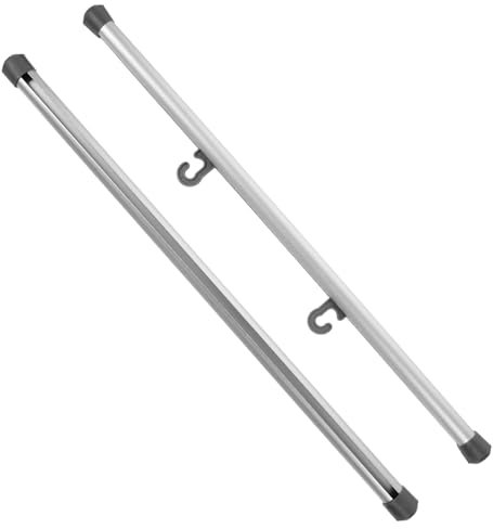 DOITOOL 4 Sätze Aluminium Poster Aufhänger Robuste Klemmschiene Für Bilder Poster Und Kunstwerke Für Innenräume Veranstaltungen 2 Stück * 4