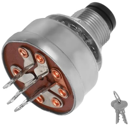 ibasenice Interruptor De Encendido para Cortacésped Interruptor De Encendido De Repuesto con Llave para Uso Tractores De Jardín