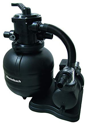 Steinbach Speedclean 40310 Classic 310 - Pompa Filtro a Sabbia, Portata: 6,3 m³, Colore: Nero