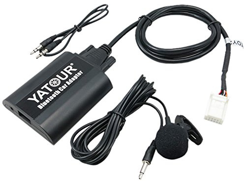 Yatour Bluetooth Car Adapter Music CD Changer 6+6PIN CDC Connector for Toyota/Lexus