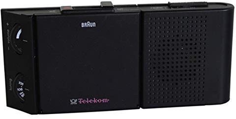 Braun ABR 313 Uhrenradio mit Wecker in schwarz
