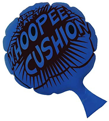 Forum Novelties Fart Whoopee Cushion Joke (Mega Single Pack Blue)