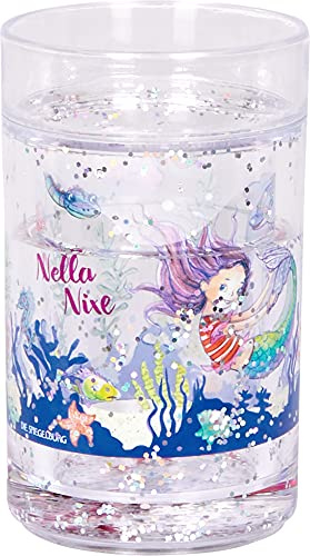 Die Spiegelburg - Glitzerbecher mit Schwimmelementen, Nella Nixe, 17433