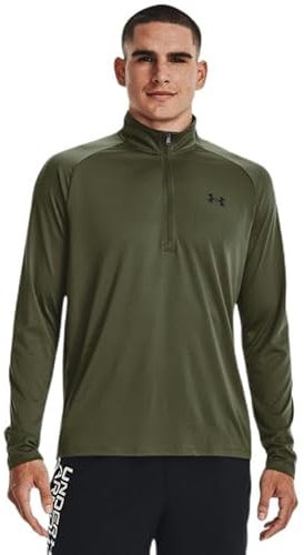 Under Armour Men's UA Tech ½ Zip Long Sleeve Green