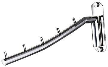 CHILDWEET Edelstahl Wandhaken Drehbar Klappbar Garderobenhaken Wandmontage Vielseitiger Haken Für Mantel Handtuch Tasche Badezimmer Schlafzimmer