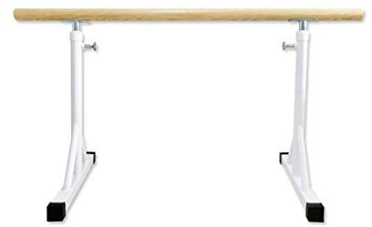 Ballettstange, Ballettstange, tragbar, für Zuhause, 80–120 cm, Ballettstange für Kinder, freistehend, aus Holz, verstellbar, robust, zum Tanzen, Dehnen, Ballett für Tanz, Barre, Fitness