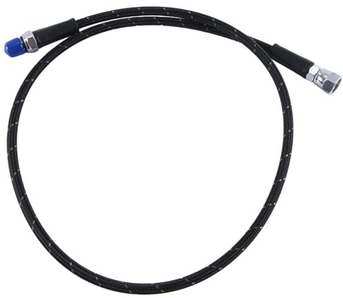 Torribala Tauch-Hochdruckschlauch, Geflochtener für Manometer 2. Stufe, 90 cm