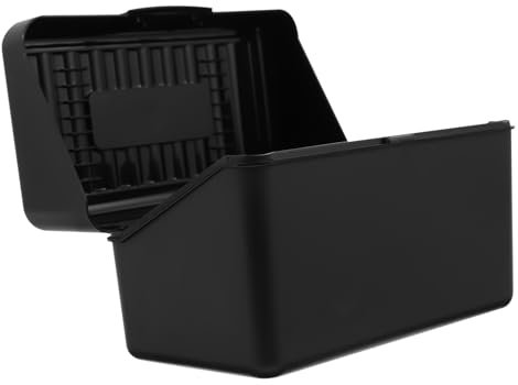 TOGEVAL Visitenkartenbox Groß Mit Deckel Stabiler Kartenhalter Organizer Für Büro Und Schreibtisch Müheloses Aufbewahren Von Kundenkarten