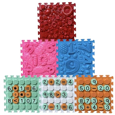 ORTO Nature Sensorisches Lernspiel mit Puzzlematten (Count & Play)