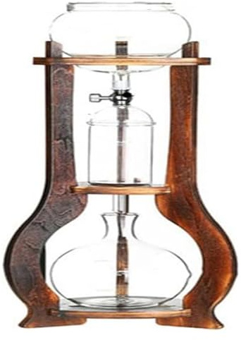 Cafetière à Siphon, Machine à Café à Siphon, Théière manuelle avec filtre et débit d'eau réglable, cafetière de table for café ou thé