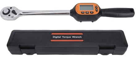 Oreilet Drehmomentschlüssel 1/2-Antrieb, 3–100 Nm, 72 Zähne, einstellbarer digitaler Torsionsschlüssel, elektronischer Drehmomentschlüssel mit Summer für Fahrradreparatur, Motorrad