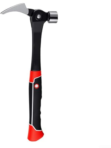 Martello da carpentiere versatile, multiuso con testa magnetica per tiri rapidi, testa rotonda elettrica per lavorazione del legno ad alta durezza