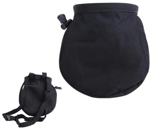 Bouldering Chalkbag med höftbälte av oxfordtyg vattentät | för fitness grepp och bouldring för vuxna män klättrare utomhus tyngdlyftning träning
