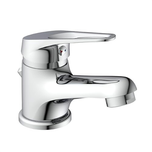 EISL NI075SCR Speed - Rubinetto per lavabo, miscelatore monocomando per bagno, cromato