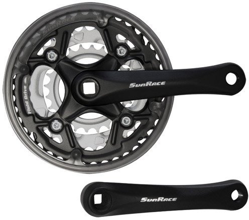 SUNRACE Kettenradgarnituren 3-fach - 42/34/24 Zähne 152 mm