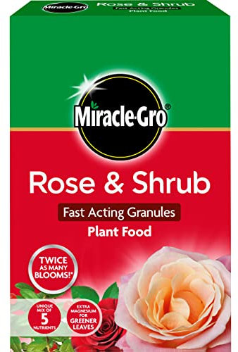 Miracle-Gro Rose and Shrub Fast Acting Granules Plant Food, 3 kg
