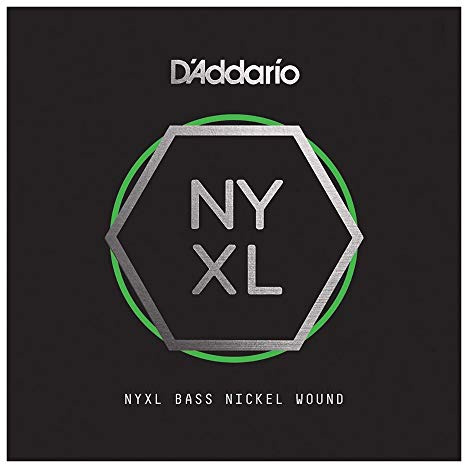 D 'Addario nyxlb105 NYXL .105 Long Scale Nickel Wound Bass Gitarre Einzelsaite