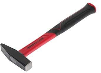 GEDORE red Martillo universal con mango de fibra de vidrio, Peso de la cabeza 300 g, Martillo con mango de fibra de vidrio, Herramienta, Forjado, R92120012